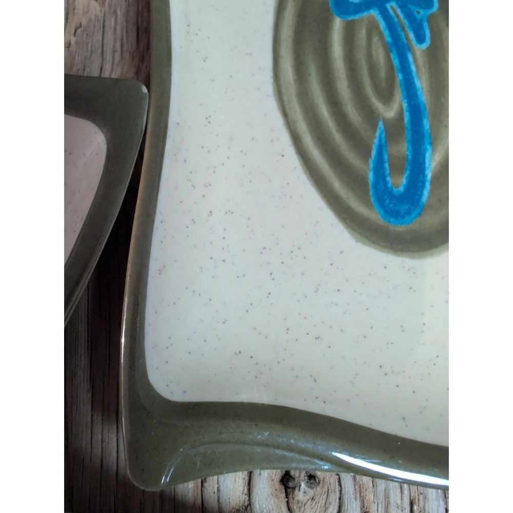Tai Hong Wei Ware No 1609 Six 8" X 5" Rectangular Sushi Appetizer Plates (6) - Picture 6 of 16